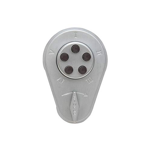 Kaba Simplex 9020000-26D-41 Thumbturn Mechanical Pushbutton Deadbolt