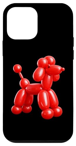 Red Balloon Dog Sculpture, Pop Art Balloon Animal Design �X�}�z�P�[�X iPhone 12 mini �p