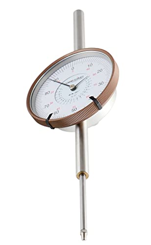 Comparateur 0-5,1 cm Accusize à grand cadran de 7,6 cm