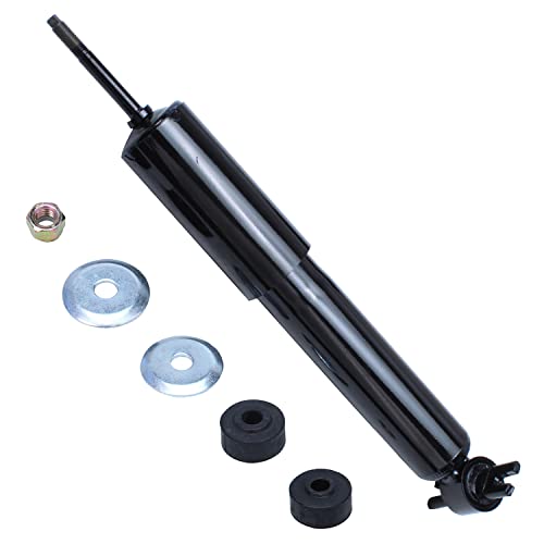 Image of Detroit Axle - 2WD Front Shock Absorbers for 03-14 Chevy Express GMC Savana 1500, 03-07 Express Savana 2500, 2 Shock Absorbers Assembly Set Replacement 2003 2004 2005 2006 2007