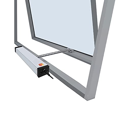 Olide Smart Automatic Chain Window Opener Compatible with Google Home, Alexa, Phone APP WiFi Control (300mm)