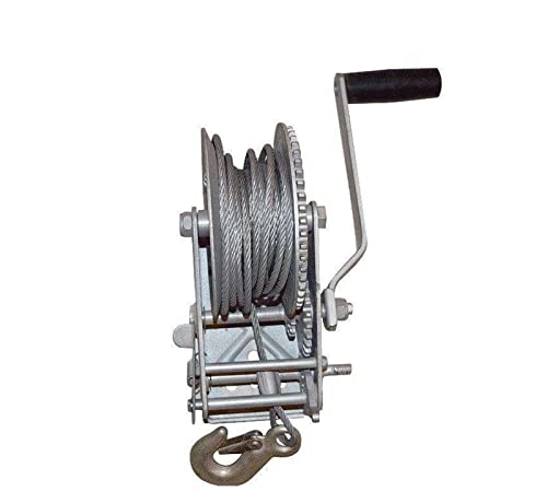Polipasto Manual 3500Lbs con Cable de 8 m miniatura 2