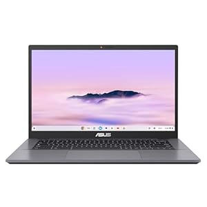 ASUS Chromebook Plus Enterprise CB3402 Laptop, 14" FHD Display, Intel Core i3-1215U, 8GB RAM, 128GB Storage, Backlit Keyboard, WiFi, ChromeOS, Grey - CB3402CBA-PQ0305