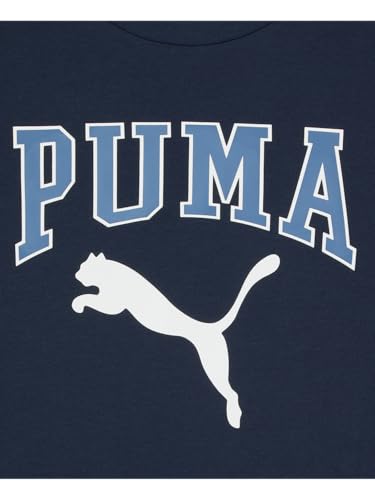 Image of Puma Boys' Short Sleeve Cotton Graphic T-Shirt, Crewneck
