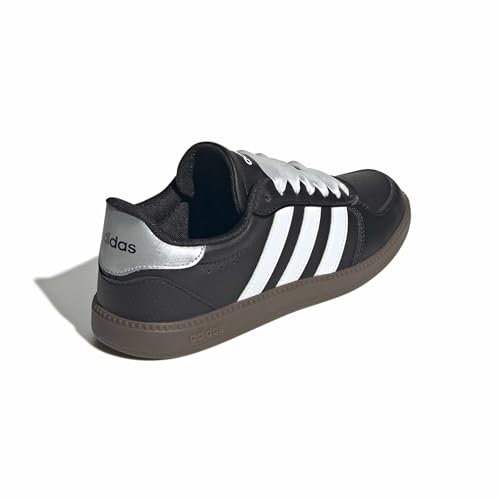 Image of adidas Womens Breaknet Sleek Sneakers Shoes Casual - Brown