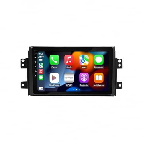 Radio Coche 2 DIN Fiat Sedici Android Auto Solución Pantalla Antigua Conducción
