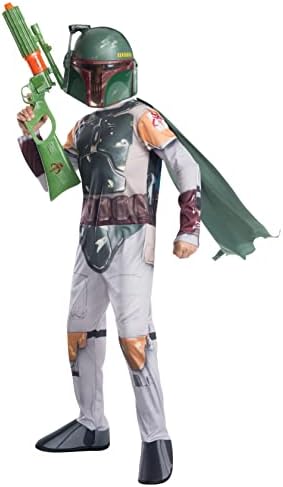 Rubie's Offizielles Disney Star Wars Boba Fett Kostüm, Stil 3, Kinderkostüm