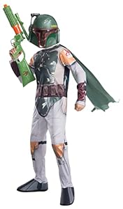 Rubie‘s Star Wars Boba Fett-Kostüm für Kinder, Stil 3, Größe L, Alter 9-12 Jahre