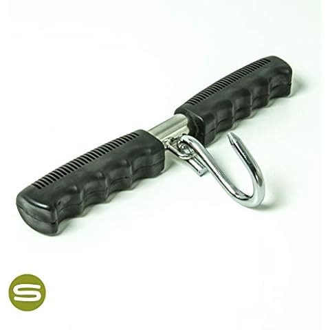 Saber - Weigh Bar - 2- Handed Lifting - Compact Design - Soft Hand Grips - Accurate Weighing - Carp Fishing Accessories - Carp Fishing Gear - Fishing Equipment - Rated To 100kg Cover