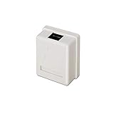 El tipo de producto es utp CABLEPELADO Caja de Superficie de 1 RJ45 Cat 5e UTP Blanco