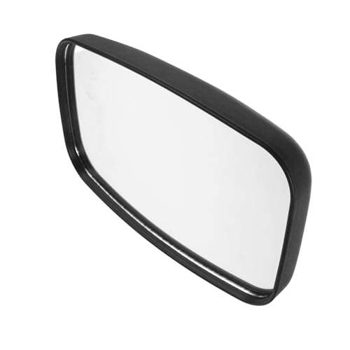 Miroir de rétroviseur noir en plastique et verre pour excavatrice et engin de chantier