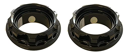 1005-26GB ROTIFORM Black Wheel Center Cap Open (Set of 2) ST1911-05 1005-40gb