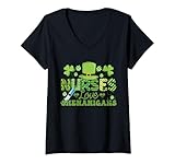 Photo Gallery donna nurses love shenanigans | st patricks day maglietta con collo a v Photo Gallery donna nurses love shenanigans | st patricks day maglietta con collo a v