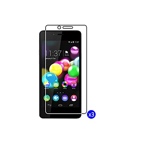 ebestStar - Pack x3 Film protection compatible avec Wiko Highway Pure 4G Protecteur d'écran Plastique Souple anti-rayures [Appareil: 141.9 x 68.1 x 5.1mm,...