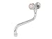 Produktbild tecuro -133826- Wand Schwenkventil für Warmwasser, Auslauf 300 mm - verchromt
