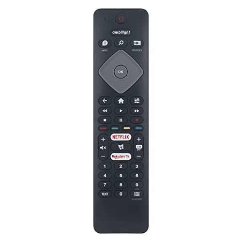 VINABTY 398GR10BEPHN0017BC Replacement Remote Control fit for Philips 4K UHD TV 43PUS6754/12 50PUS6704/12 70PUS6704/12 55PUS6704/12 65PUS6704/12 43PUS6754/1270PUS6704/12 43PUS6804/12 50PUS6754/12 - Image 2