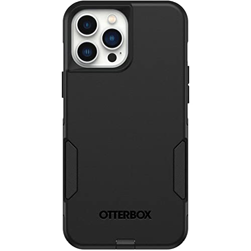 OtterBox Commuter Series Polycarbonate Case For iPhone 13 Pro Max and iPhone 12 Pro Max (Black)