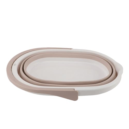 Seau de vadrouille pliable kaki grand volume robuste