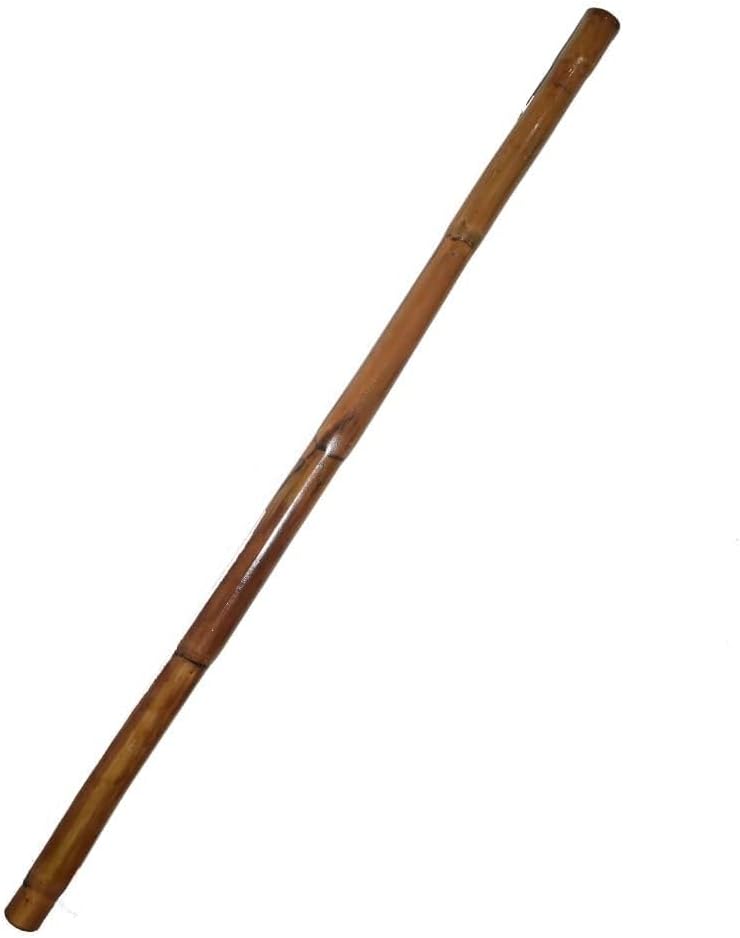 Bamboo Wooden Cane Stick Danda Lathi for Weight Loss Exercise Yoga Morning Walk Self Defence