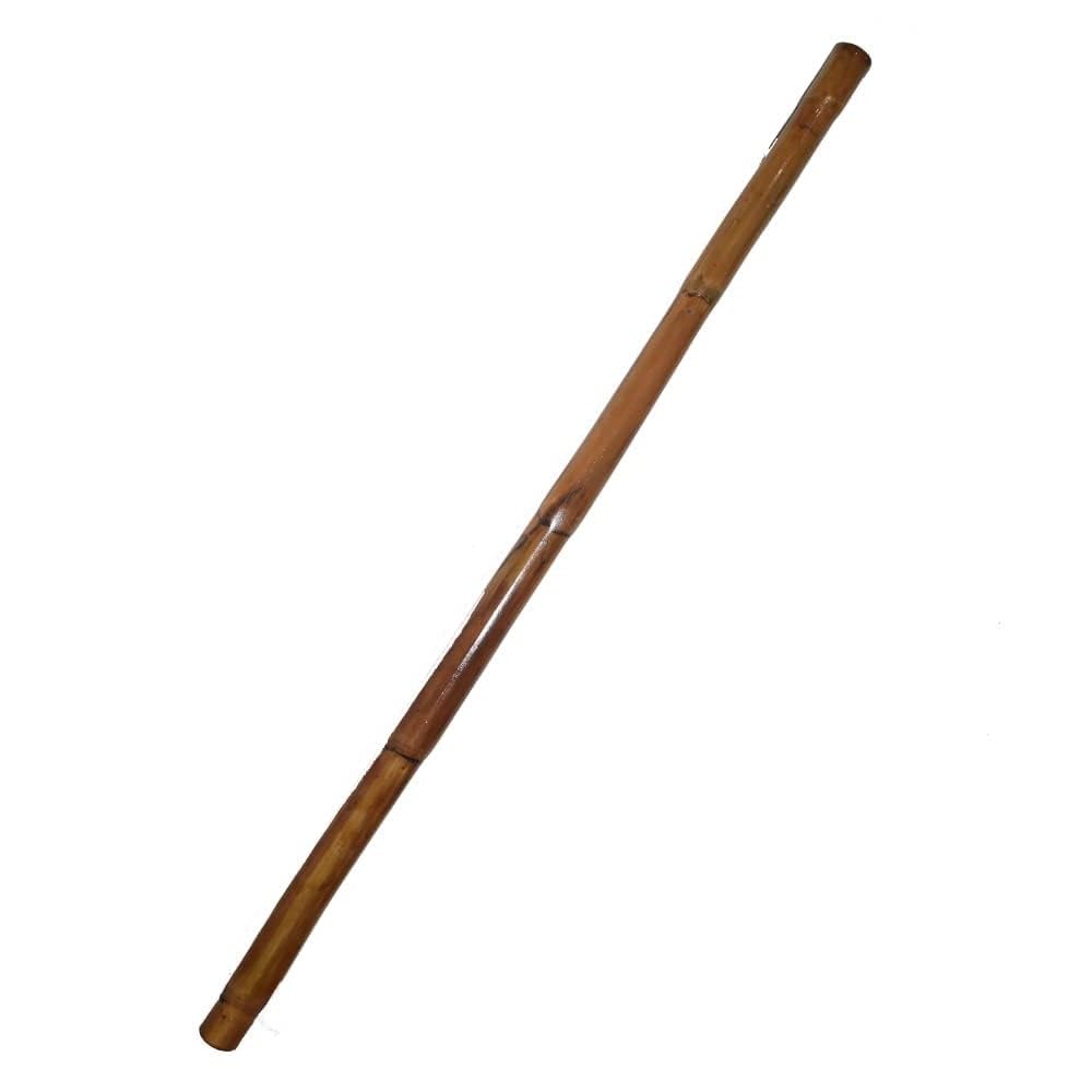 Cane Crafts Bamboo Wooden Cane Stick Danda Lathi for Weight Loss Exercise Yoga Morning Walk Self Defence (6ft)
