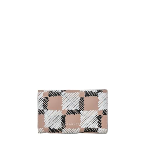 Portefeuille Radley London en cuir haut de gamme double volet couleur latte