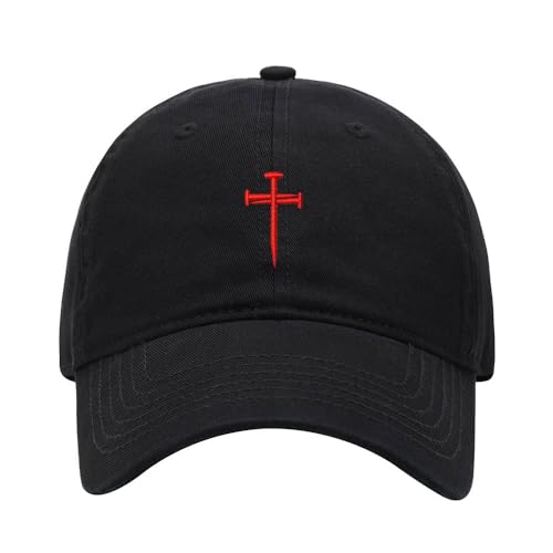 Gorra unisex de béisbol color negro