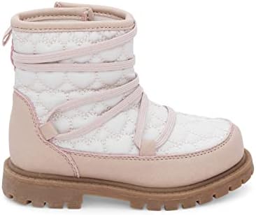 carter's Girls Tayla Fashion Boot, Ivory, 10 Toddler | Image 1