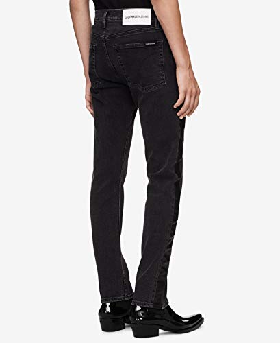Calvin Klein Mens Side Stripe Slim Fit Jeans3