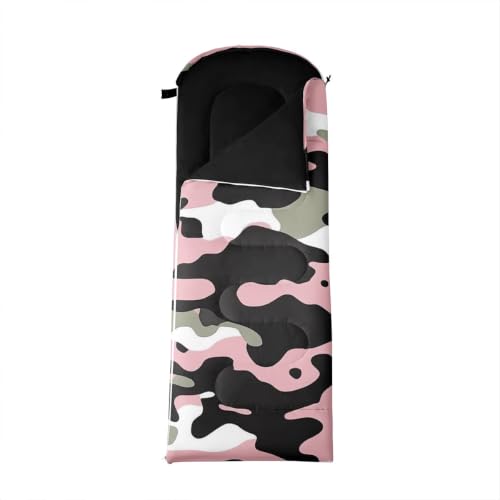 Bolsa de dormir Erosebridal camuflaje verde para camping miniatura 4