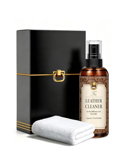 RSACET Coach Leather Cleaner Kit - Powerful Stain Removal for Luxury Handbags, Wallets & Purses - Gentle Formula Restores Shine