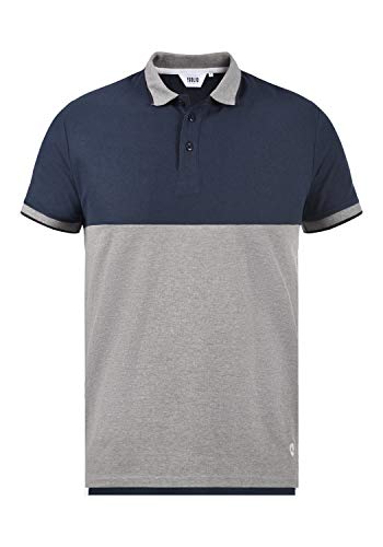 !Solid Corbin Herren Poloshirt Polohemd T-Shirt 100% Baumwolle, Größe:M, Farbe:Insignia Blue (1991)