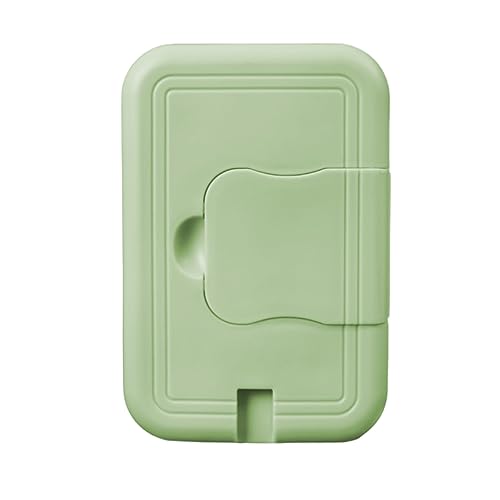 Porceosy Placa de calefacción portátil para toallitas, calentador de toallitas, adhesivo de repuesto para bebé, fácil de usar, reutilizable, compacto, verde