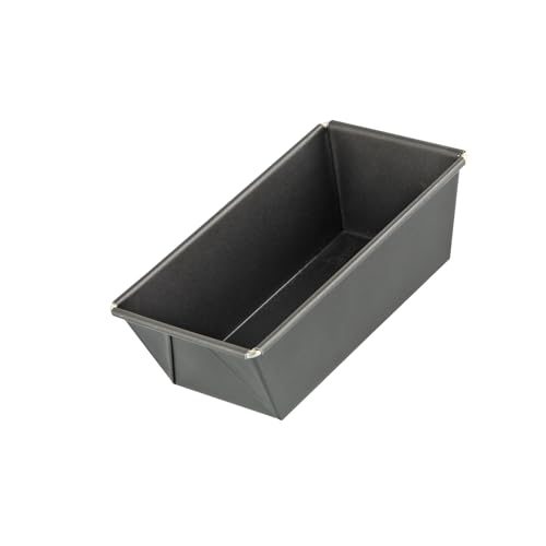 Zenker 7684 Stampo per Plumcake Antiaderente, Acciaio, Nero, 16 x 8.5 x 5.5 cm