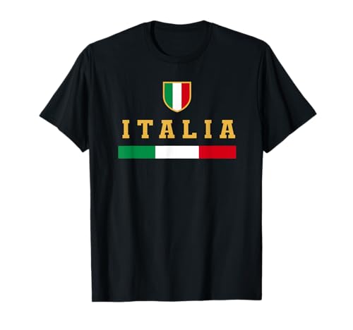 Italia Soccer Football Italy Flag Vintage Jersey Fan Pride T-Shirt