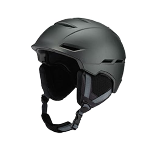 Amagogo Snow Ski Helmet Headgear Outdoor Better Cushioning Lightweight Portable with Removable Lining Winter Men Women Sports Helmet, S Titanium