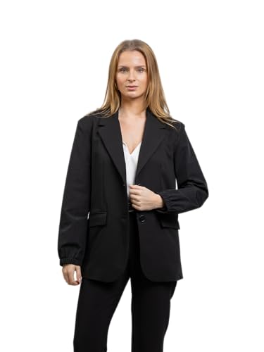 Blazer structuré pour femme veste décontractée beige noir kaki
