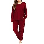Tongmingyun Conjunto de pijama de talla grande con pantalones capri a rayas para mujer, camisas de dormir, ropa de descanso, ropa de dormir 3X 4X 5X