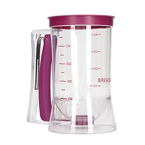 Batter Separator Cupcakes, Batter Dispenser ABSatter Cream Separator with Squeeze Handle, for Cupcake, Waffle, Pastry, Pancake, Cookie, Cake, Batter Cream Separator