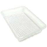 ANTIHUMEDADES Pack 3 Bandeja para descongelar alimentos con rejilla 4,2l - Hostelería, restaurantes, cocinas, pescaderías, comedores... Sin BPAs