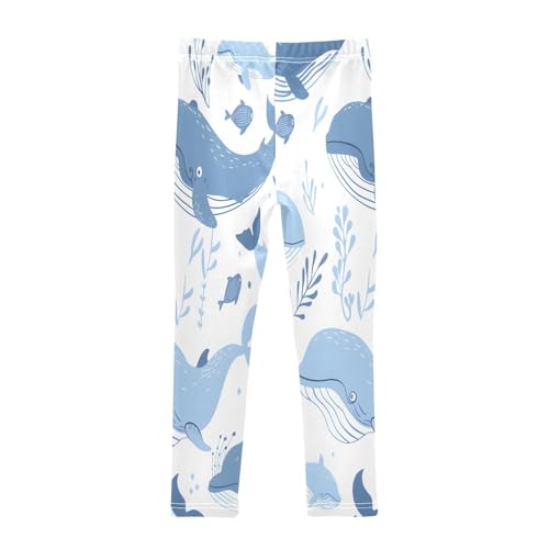 Bolaz Toddler Girls Leggings Printed Yoga Pants Leggings Different Whales for Kids2