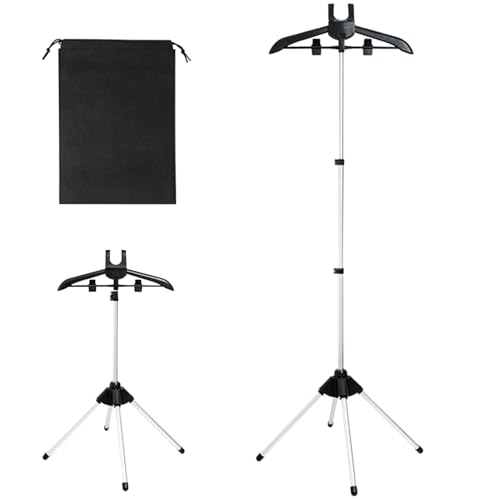 Plancha de vapor para ropa - Plancha para planchar al vapor - Solución de vapor regulable en altura para chaquetas, pantalones, abrigos, camisas