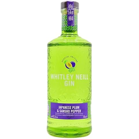 Whitley Neill Japanese Plum & Sansho Pepper Gin Cover