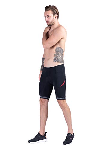 image for SYKROO Men's Cycling Triathlon Shorts 3D Padded Quick Dry Pants Bike B