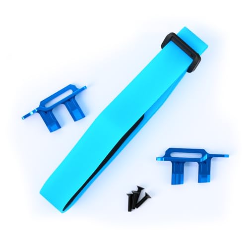 Support de batterie réglable en alliage d'aluminium pour 1/10 MAXX