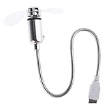 Fonctionnement alimenté par USB : directement dans un ordinateur portable, une banque d'alimentation ou un port USB de bureau, pas de piles ou de prise murale nécessaire pour une utilisation instantanée et portable.