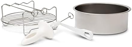 Electrolux Conjunto de Acessórios para Air Fryer, Forma, Grelha e...