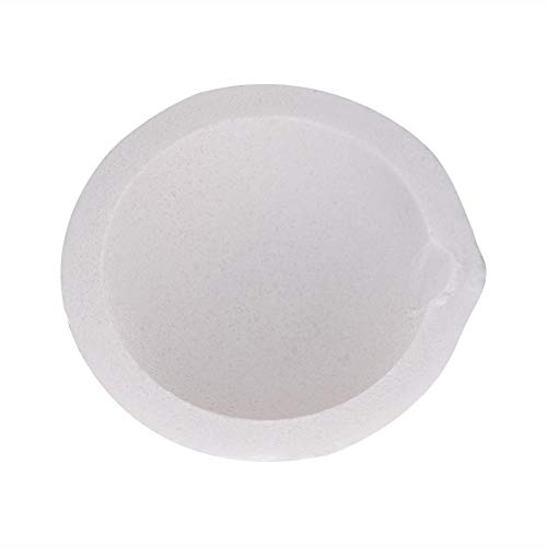 Jadpes Mini Ceramic Alumina Crucible Dish Cup Topf zum Schmelzen Gießen Raffinieren Gold Silber Kupferschrott Schmuck Leiterplatten, 1 Stück Quarz Schmelzen Gießen Tiegel Topf