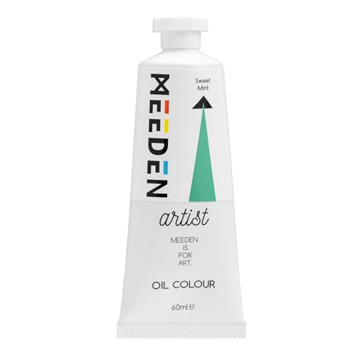 MEEDEN Peinture huile qualité professionnelle - Menthe douce - 60ml/2oz