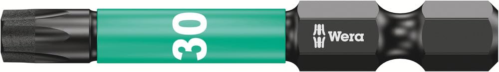 Wera 05073890001 Bit-Check 6 Impacter 1 SB, 6 pièces, Multicolore
