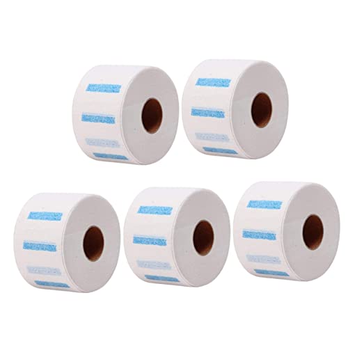 ELAYARD 5ボリューム使い捨てヘアカット用ネックストリップ 理髪店 サロン向け ネックペーパーティッシュ 柔らかくフィット 防水スカーフ紙